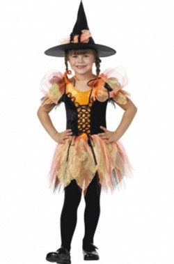 Costume carnevale Bambina Strega