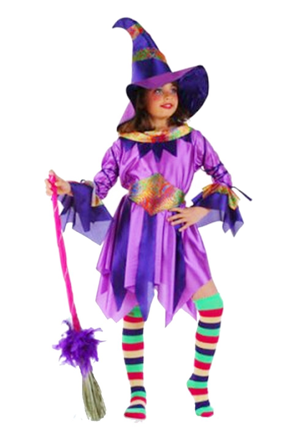 Costume carnevale bambina strega