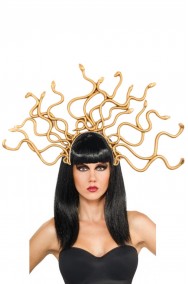 Cappello carnevale con serpenti dea medusa