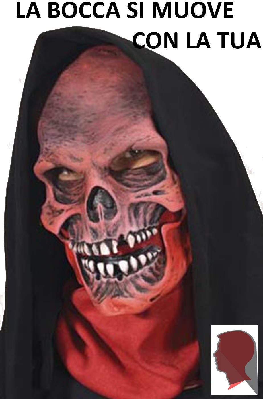 maschera bocca halloween maschera bocca halloween