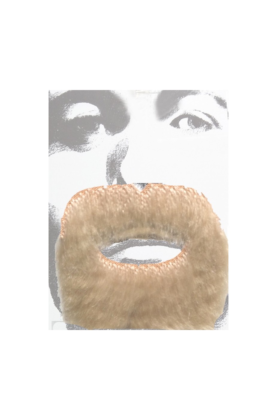 Barba e baffi pizzetto stile pirata o messicano biondi Barba e baffi pizzetto stile pirata o messicano biondi