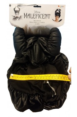 Corna Maleficent Malefica o malefizia a cappello circa 20 cm altezza in stoffa