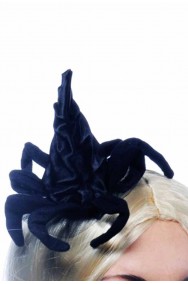  Cappello strega con cerchietto e zampe di ragno