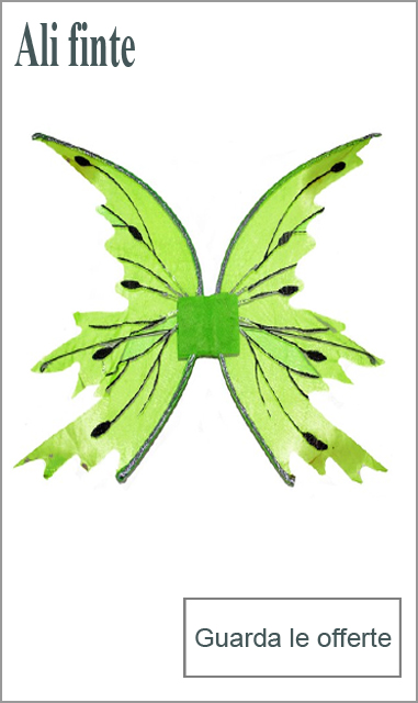 la foto mostra delle ali finte da farfalla in vendita online